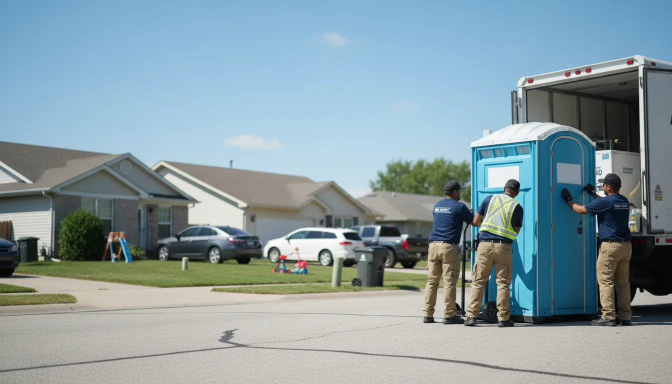 Standard Porta Potty Rentals in Mineral Point, WI near me